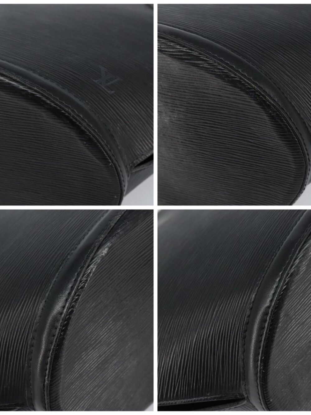 LOUIS VUITTON Epi Saint Jacques Shopping Shoulder Bag Black M52262 Auth 172132 - Picture 14 of 16